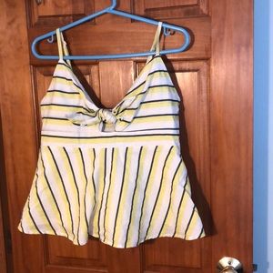 Final Price! Cupcakes and Cashmere Peplum Top